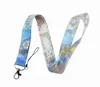 Designer Kawaii Cinnamoroll My Melody Kuromi Cat Cat Lanyard pour la carte d'identité Couverture Couverture Passe Passe Mobile Téléphone Mobile Habit USB TRAVAIL