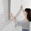 Wallpapers 3D wallpaper muurstickers woonkamer slaapkamer bakstenen patroon tv achtergrond waterdicht zelfklevend 70 77 cm