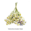 الزهور الزخرفية الحرير واقعية واقعية باقات الزهور الاصطناعية للديزي الأنيقة الداخلية والخارجية