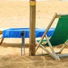 Guarda -chuva de praia âncora âncora de areia de areia titular de guarda -chuva ao ar livre Aguardista de pico de pico de pica