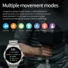 Watches LIGE AMOLED Men Smart Watch Full Touch Screen Blood Pressure Heart Rate Sleep Clock IP67 Waterprof Bluetooth Call Smartwatch Men