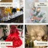 10pcs Autruche plumes décoratives vase plume de mariage table centrales carnaval accessoires diy fournitures d'artisanat créatifs