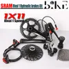 SRAM Rival 1 1x11 11 Speed ​​Road Bike Hydraulic Disc Brake Derailleur Groupset Crankset 170mm 172,5mm 11-42T Bicycle Shifter Kit