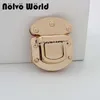 Nolvo World 2-10 stuks 48*40 mm gouden metalen slotstippen gesp voor handtas schoudertassen portemonnees draagtas accessoires diy ambachtsloten