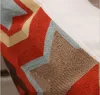 Kissen Kilim -Muster -Abdeckung Stickerei Wurf für Sofa Auto Stuhl Hülle Dekorative 45x45 cm ohne Füllung