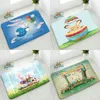 Bath Mats Easter Non-Slip Bathroom Mat Cartoon Egg Flower Green Leaf Plant Bedroom Kitchen Indoor Entrance Doormat Absorbent Carpet