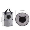 Porteurs de chats stressait une cage à face molle portable (gris) pliable sac de lit PET d'autres