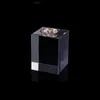 Acryl transparent schwarz kristallquadratische Säulenquadratplexiglas -Display Ständer Schmuckzubehör Requisite -Gläsern Anzeigeständer