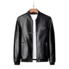 새로운 2023 Winter Leather Jacket 디자이너 남성용 고품질 바람 방전 캐주얼 윈드 브레이커 야외 패션 클립 단열재