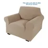 Chair Covers Water Corn Velvet Single Person Sofa Cover Modern And Simple Solid Color Cushion Replacement Slipcover Holders For