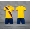 新しいライトエディションクラブフットボールジャージーホームアンドアウェイジャージーコンペティショントレーニングユニフォームアダルトチルドレン衣類+ソックス
