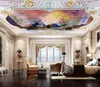 Duvar kağıtları Avrupa melek yağlı boya tavan resimleri duvar sanat oturma odası yatak odası