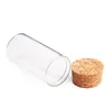 Storage Bottles 12 Pcs Corks Glass Sealed Food Grains Container Scented Tea M Tank