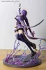 Action Toy Figures Transformation Toys Robots 28cm Genshin Impact Anime Character Beelzebul Raiden Shogun Girl Statue PVC Model Doll Decoration Childrens Gifts