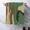 Serviette personnalisée rapide coton sec absorbant armée camouflage tactique serviettes de piscine