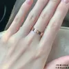 Designer Charm 18K Rose Gold Ring för män och kvinnor Carter Matching Love Classic High Version Par Valentines Day Gift