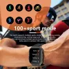 Смотреть военный корабль Amoled HD BT Call Mens Men Smart Watch Battery Battery 100+Sport Fitness Tracker Водонепроницаемые интеллектуальные часы для Huawei