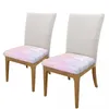 Chair Covers Cover Colorful Marble Seat Cushion Protector For Kitchen Dining Room