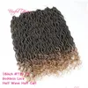 Инструменты для волос Dreadlocs Синтетическая плетена богиня locss Faux locs Кудрявые 18 -дюймовые косы Cloghet hari расширения для чернокожи