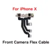 iPhone 7 8 Plus X XR XS 11 Pro Maxポジティブカメラモジュール用のフレックスケーブル交換を備えたフロントカメラ