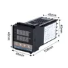 PID RKC Digital Intelligent Industrial Temperature Controller 220 V Relay REX-C100-C400-C700-C900 Termostato SSR Output del relè SSR