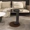 ホワイトラグジュアリーサイドテーブルハードカバーシンプルな美学テーブル大規模デザインタボリネットピッコロダサロットホーム家具