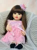 Новый прибыл 22 -дюймовый силиконовый бодимджек игрушки Reborn Baby Dolls новорожденные каваи детские куклы дети на день рождения подарки игрушка