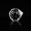 1PC 15 mm / 20 mm / 30 mm / 40 mm Clear Crystal Balls Glass Pendre suspendu pour décoration de mariage