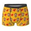 Gepersonaliseerd gezicht foto -ondergoed - aangepaste hartboxer -briefs - Custom Men Briefs - Gift voor echtgenoot - verjaardagscadeau voor papa