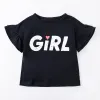 リトルメイブンガールズツーピースTシャツ+レギンススーツ幼児の女の子の夏の服セットバレンタインデーの素敵なブティック