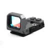 Tactiacl Folding Flip Up Mini Red Dot Sight Holographic Reflex Sight RMR för utomhusjakt 20 mm Rail Mounts Toy Accessories