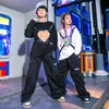 Boy Hip Hop Vêtements Sweat-shirt T-shirt surdimensionné Top Top Streetwear Cargo Pantals For Girls Teenager Kids Dance Costume 6 8 10 12 14Y