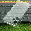 Voor Xiaomi Redmi Note 12 Pro plus telefoonhoesje Hard pc Clear Case Camera Beschermt de achterkant