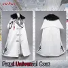 En stock Uwowo Genshin Impact: Arlecchino / Dottore / Tartaglia / Sandrone / Columbina Fatui Harbingers Universal Coat Snezhnaya Cosplay