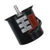 AC220V 14W Getriebe Motor AC Motor 60Ktyz Permanent Magnet Synchronmotorzentrum Welle 7 mm mit Loch für Ei Inkubator BBQ