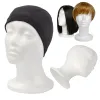 Plussign 20.5inch Foam Wig Stands Dummy Head For Making Wigs White Bald Mannequin Head Styrofoam Dome Heads For Wig Making 2Pcs