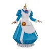 Anime kostymer anime morino korisu cosplay costumes Jag beundrar magiska flickor och ... Alice Apron Dress eller Wigs Halloween Party Maid outfit 240411