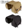 Universal Motorcycle Bag Retro Saddlebag Waterproof Side Bag Canvas Luggage Knight Saddle Bag