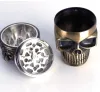 King Skull Shape Metal Tobacco Grinder Herb Smoke Smoking مطاحن اليد Muller Magnetic Hand Muller ZZ