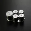 Yuxi 1set dla przycisków kontrolera Xbox 360 Aluminium Metal Materiał 9 mm Abxy Buttons Zestaw Zestaw na Xbox 360