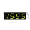 3 em 1 LED Time Digital Clock Temperature Module Termômetro de voltímetro para carro Decoração eletrônica de relógio DIY DIY