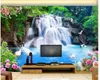 Sfondi Wellyu Wallpaper personalizzato Papel de Parede 3D Stereo Forest Birds TV Backdrop soggiorno camera da letto Murales