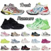 Track 3 LED Shoe 2024 Track Biegacze Sneakers 7.0 Buty swobodne marka Graffiti White Black Dekonstrukcja Przekazanie kobiet