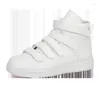 Chaussures décontractées 2024 Spring Men's High Top Board Sports Blanc