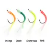 8pcs/10pcs Luminous Bead Head Wet Fly Fishing Flies Twisted Flash Tinsel Maylar Tinsel Tail For Bass Trout Fishing Lure Bait