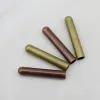 4 pcs/set punta in metallo in metallo piatto a bocca chiusa Bronzo 2 colori Caratteristica vintage Tito di lacci di Shoelace 3.8*21,9 mm4*22 mm punta in pizzo