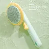 Benepaw Self-cleaning Slicker Dog Brush Comb Professional Comfortable Pet Grooming Tool Remove Loose Undercoat Mats Tangled Hair
