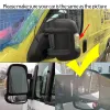 Left & Right Side Mirror Glass Rear View Rearview Exterior Wide Angle for Peugeot Boxer Manager for Citroen Relay Jumper