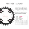 New Pass Quest 88bcd Bike Chainring CNC Full CNC Cutting 32T -44T Chainwheel para XTR985