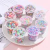 Set Diy Cream Glue Phone Case Material Material Crabled Sugar Grains